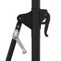 VidaXL Parasol ścienny na metalowym słupku, 300 cm, niebieski