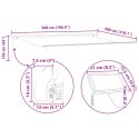 Ręczna markiza vidaXL z LED Biała 500x300 cm, Materiał zamienny do markizy vidaXL dla ramy 5x3 m Biała
