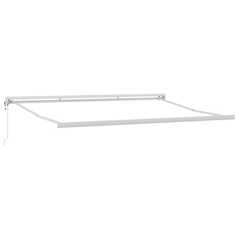 VidaXL Automatyczna Markiza Chowana Biała 500x300 cm VidaXL Automatyczna Markiza Chowana Biała 500x300 cm