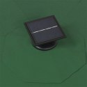 VidaXL Parasol ogrodowy z LED, ścienny, 300 cm, zielony