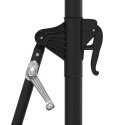 VidaXL Parasol ogrodowy z LED, ścienny, 300 cm, zielony