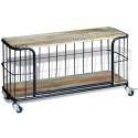  Szafka pod TV z drewna mango 100x40x45 cm