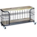  Szafka pod TV z drewna mango 100x40x45 cm