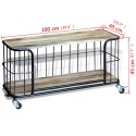  Szafka pod TV z drewna mango 100x40x45 cm