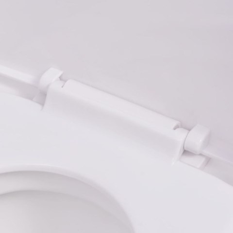 Podwieszana toaleta ceramiczna, biała Podwieszana toaleta ceramiczna, biała