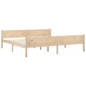  Rama łóżka z litego drewna sosnowego, 200 x 200 cm