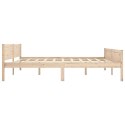  Rama łóżka z litego drewna sosnowego, 200 x 200 cm