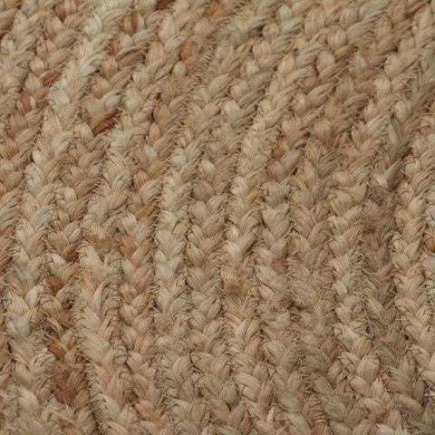 Dywan pleciony z juty, 150 cm, okrągły Dywan pleciony z juty, 150 cm, okrągły