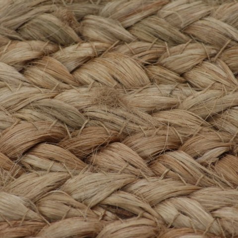 Dywan pleciony z juty, 150 cm, okrągły Dywan pleciony z juty, 150 cm, okrągły