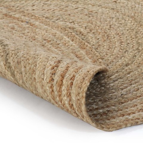 Dywan pleciony z juty, 150 cm, okrągły Dywan pleciony z juty, 150 cm, okrągły