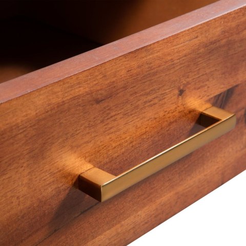 Stolik kawowy z drewna akacjowego 90x50x40 cm Stolik kawowy z drewna akacjowego 90x50x40 cm