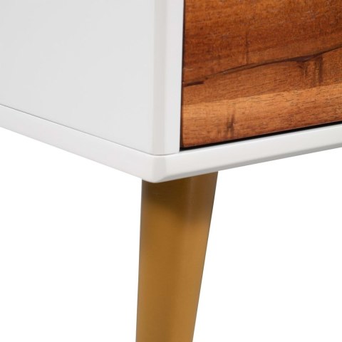Stolik kawowy z drewna akacjowego 90x50x40 cm Stolik kawowy z drewna akacjowego 90x50x40 cm