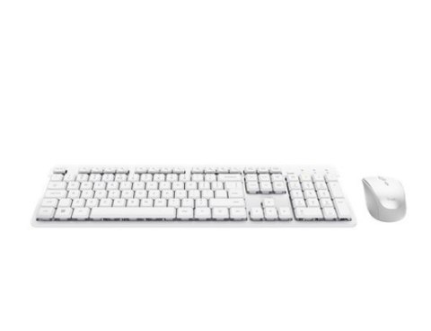 Zestaw klawiatura + mysz Ody II bezprzewodowa biała