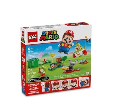 Klocki Super Mario 71439 Przygody z interaktywna figurką LEGO Mario