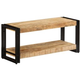  Szafka pod TV, 90x30x40 cm, lite drewno mango