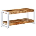  Szafka pod TV, 90x30x40 cm, lite drewno mango