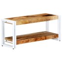  Szafka pod TV, 90x30x40 cm, lite drewno mango