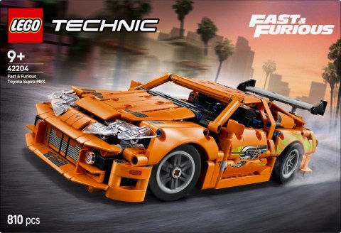 LEGO Klocki Technic 42204 Fast and Furious Toyota Supra MK4