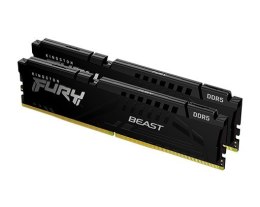 Kingston Pamięć DDR5 Fury Beast 128GB(2*64GB)/5600 CL36 czarna