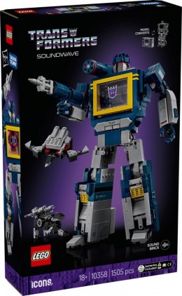 LEGO Klocki Icons 10358 Transformers: Soundwave