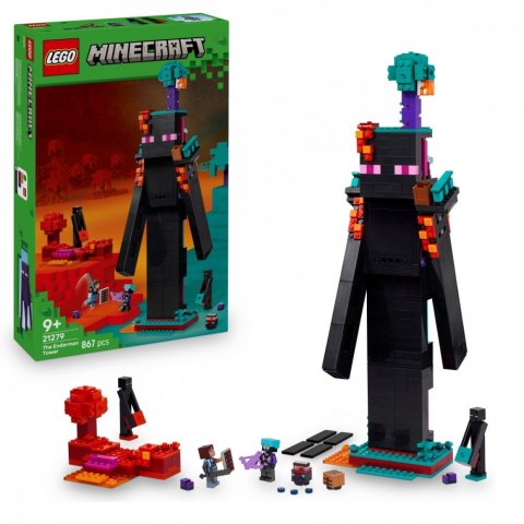LEGO Klocki Minecraft 21279 Wieża Endermana