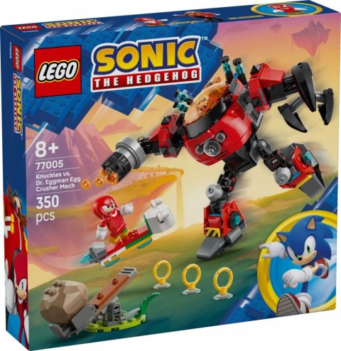 LEGO Klocki Sonic 77005 Knuckles kontra Dr. Eggman w mechu Egg Crusher