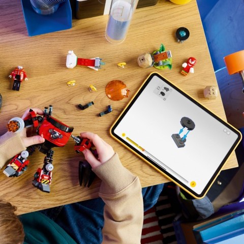 LEGO Klocki Sonic 77005 Knuckles kontra Dr. Eggman w mechu Egg Crusher