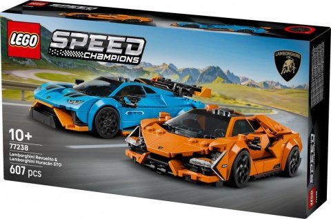 LEGO Klocki Speed Champions 77238 Lamborghini Revuelto i Huracan STO
