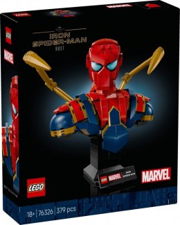 LEGO Klocki Super Heroes 76326 Popiersie Iron Spider-Mana