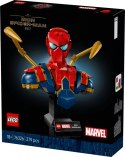 LEGO Klocki Super Heroes 76326 Popiersie Iron Spider-Mana