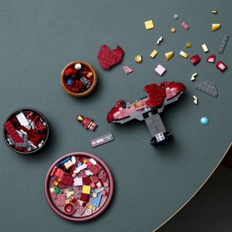 LEGO Klocki Super Heroes 76327 Popiersie Iron Mana MK4