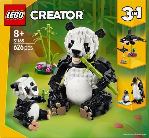 LEGO Klocki Creator 31165 Dzikie zwierzęta: rodzina pand