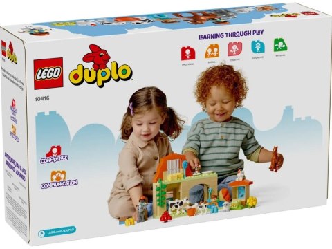 LEGO Klocki DUPLO 10416 Opieka nad zwierzętami na farmie