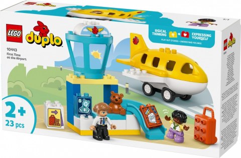 LEGO Klocki DUPLO 10443 Pierwszy raz: Na lotnisku