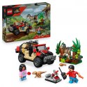 LEGO Klocki Jurassic World 76972 Ucieczka terenówką przed raptorem
