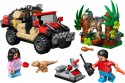LEGO Klocki Jurassic World 76972 Ucieczka terenówką przed raptorem