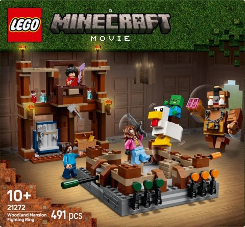 LEGO Klocki Minecraft 21272 Ring w Leśnym dworze