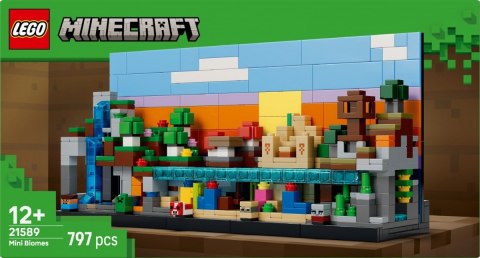 LEGO Klocki Minecraft 21589 Minibiomy