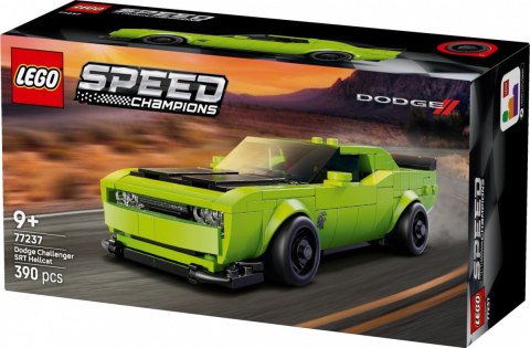 LEGO Klocki Speed Champions 77237 Samochód sportowy Dodge Challenger SRT Hellcat