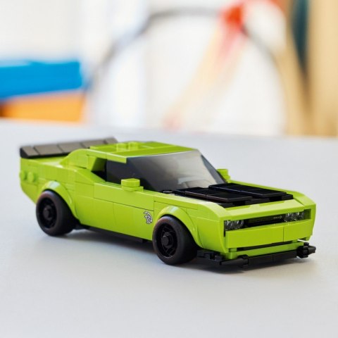 LEGO Klocki Speed Champions 77237 Samochód sportowy Dodge Challenger SRT Hellcat