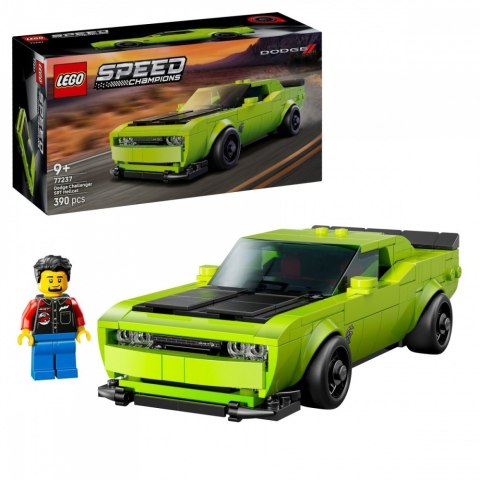 LEGO Klocki Speed Champions 77237 Samochód sportowy Dodge Challenger SRT Hellcat