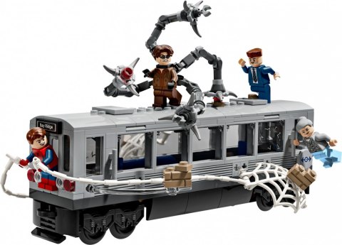 LEGO Klocki Super Heroes 76321 Spider-Man kontra Doc Ock - scena w metrze