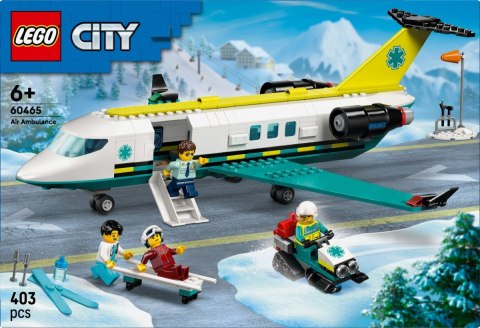 LEGO Klocki City 60465 Samolot pogotowia ratunkowego