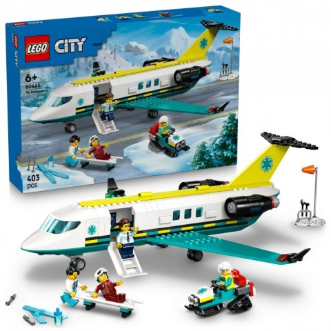 LEGO Klocki City 60465 Samolot pogotowia ratunkowego