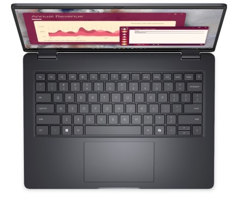 Dell Laptop Dell Pro 14 PC14250 W11P C3 100U/8GB/512GB CL25/14.0 FHD+/INT/FgrPr/FHD/IRCam/Mic/WLAN+BT/BcklKb/3C/3YPS Magnetite color,