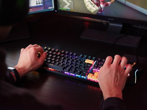 Tracer Zestaw mysz i klawiatura mechaniczna Gamezone Hornet87 USB