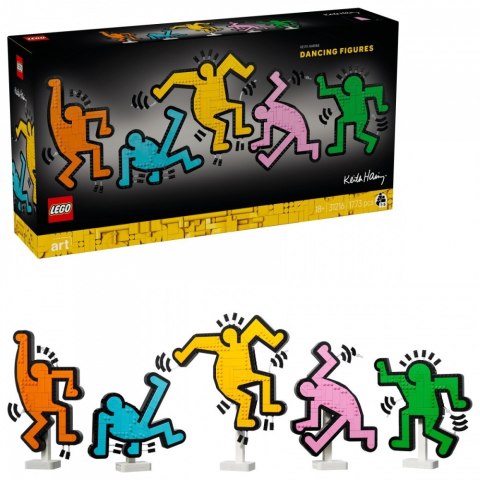 LEGO Klocki ART 31216 Keith Haring - tańczące postacie
