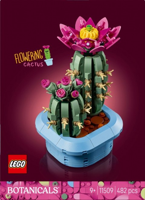 LEGO Klocki Botanicals 11509 Kwitnący kaktus