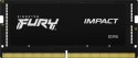 Kingston Pamięć DDR5 SODIMM Fury Impact 16GB(1*16GB)/4800 CL38
