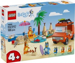 LEGO Klocki Bluey 11202 Blue i rodzinna wycieczka samochodem
